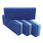 Maryton pierre ponce pour pieds bleu, pack de 4, pour des pieds doux et lisses.