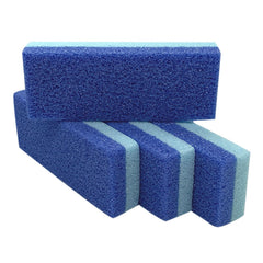 Maryton pierre ponce pour pieds bleu, pack de 4, pour des pieds doux et lisses.