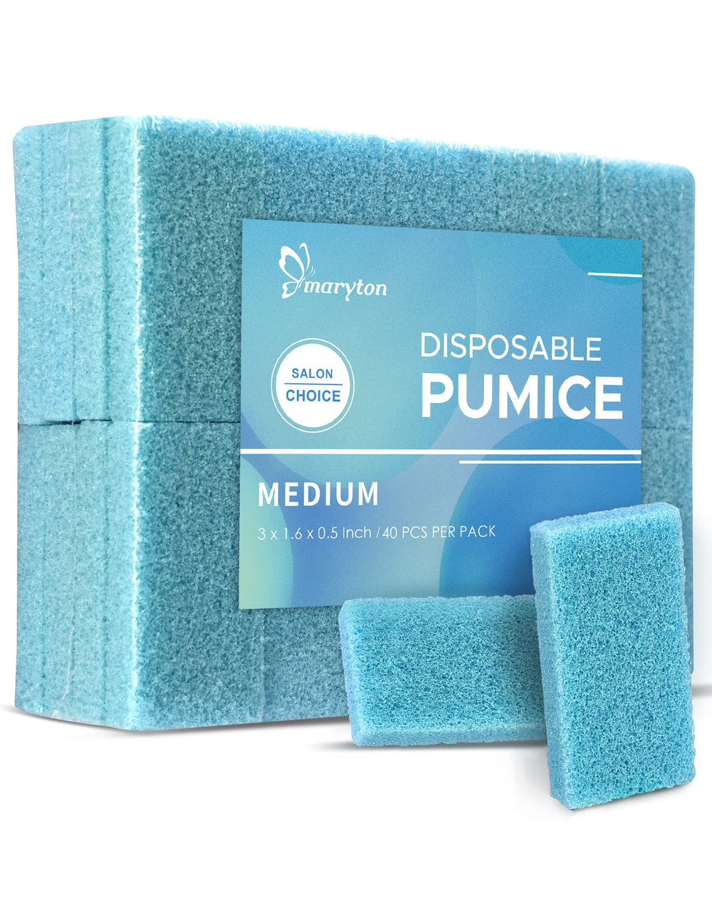 Maryton tampons pierre ponce pour pied, action ciblée sur callosités.