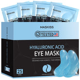 Maskiss masque yeux hyaluronique, texture gel et hydratation du contour.