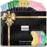 Masque Maskiss sous les yeux, 28 paires, rafraîchissant et éclaircissant le regard