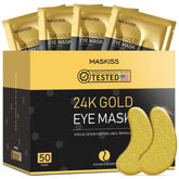 Patchs yeux Maskiss Or 24k: hydratation et éclat sous les yeux