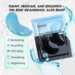 Patchs contour yeux Maskiss avec acide hyaluronique pour un effet hydratant