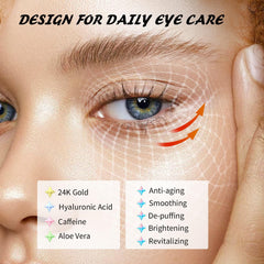 Maskiss sous-yeux caféine stimule la microcirculation et réduit les poches