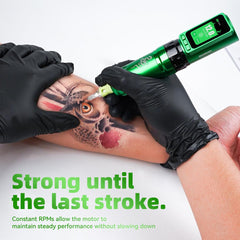 Mast Tattoo Gun Pen - réglage de la course 2,4–4,2 mm via molette intuitive.