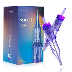 Aiguilles Mast Tattoo Pro 10RL pour tracés nets et précision lors des contours.