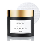 MATKAS disques exfoliants hamamélis, pour lisser la peau et éclairer le teint.