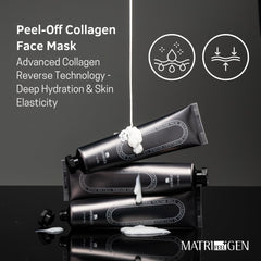 MATRIFEELGEN SS Collagen et Exosomes – revitalisation du visage après l’application du masque.
