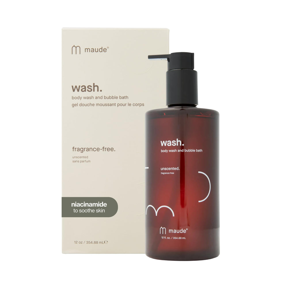 Maude Wash No.0 – bouteille neutre pour peau sensible et nettoyage doux