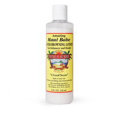 Maui Babe Après Soleil: lotion en bouteille prolonge le bronzage.