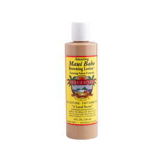 Maui Babe Formule Salon — Texture crème, peau douce et nourrie après chaque application.