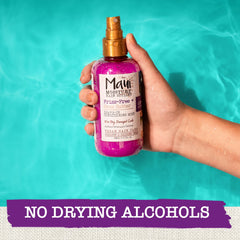 Maui Moisture, protection contre la chaleur, cheveux protégés pendant le coiffage.