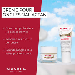 Application quotidienne des ongles avec Nailactan pour routine simple.