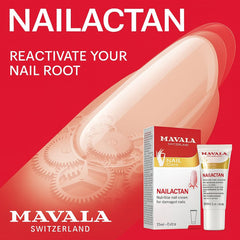 Mavala Nailactan prête à être appliqué avant le vernis.