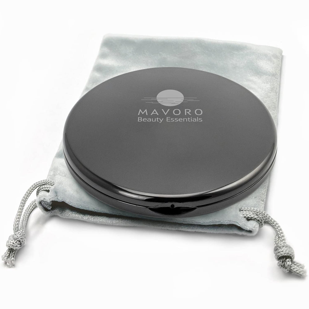 Mavoro miroir compact double-face 1x10x, vue nette en poche
