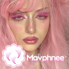 Texture douce et légère des cils Mavphnee idéale pour un port confortable