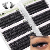 Mavphnee extensions Cils D-Curly 480pcs, ensemble polyvalent pour créer des looks personnalisés.