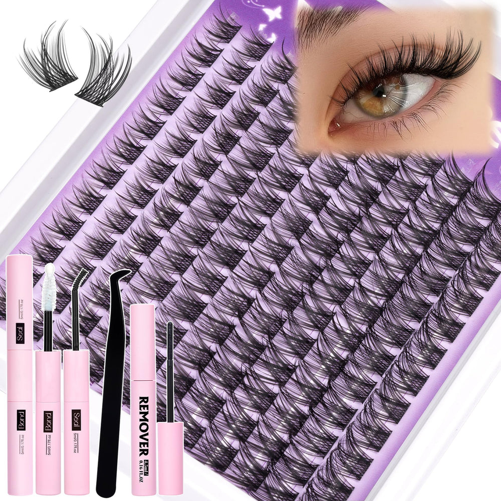 Mavphnee extensions cils effilés 10-16 mm pour un regard naturel au quotidien.