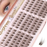 Mavphnee cils bruns en ensembles, prêt à porter pour un regard naturel.
