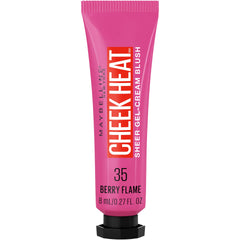 Maybelline Blush Gel-Crème Cheek Heat – bouteille facile à appliquer et légère.