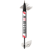 Maybelline Build-A-Brow pen strokes create natural hair-like brows for fuller look.