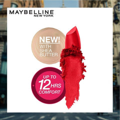 Maybelline Color Sensational Lipstick application facile, glisse homogène sur les lèvres