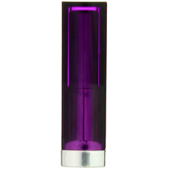 Application sur les lèvres MAYBELLINE ColorSensational Plum Perfect pour couleur immédiate.