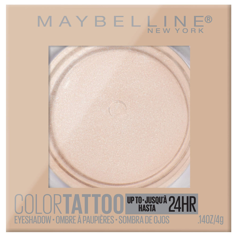 Maybelline Color Tattoo Front Runner : pot-crème prêt à l’emploi pour un regard durable.