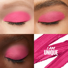 MAYBELLINE Color Tattoo Stix ombre neutre brillant, texture légère et longue tenue.