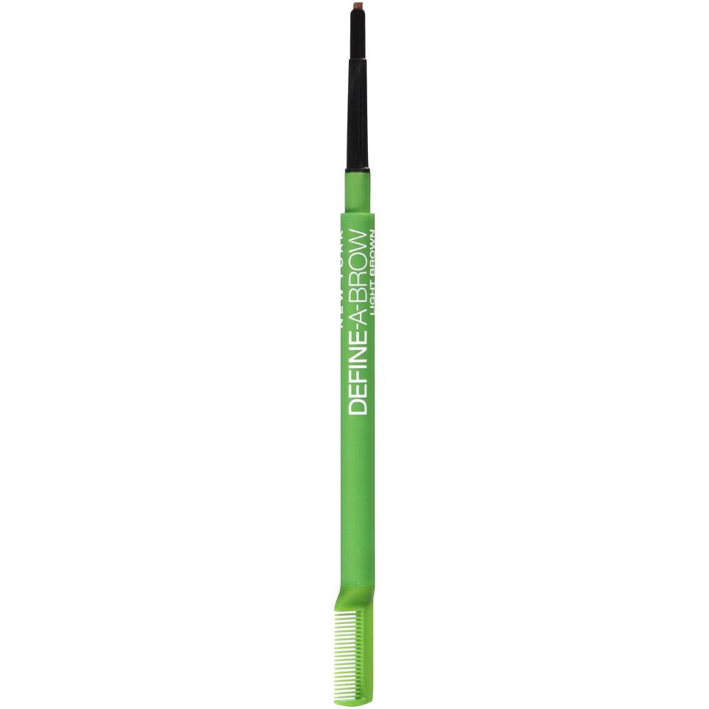 Maybelline Define-A-Brow, crayon sourcils Brun clair, définition précise et tenue longue durée.