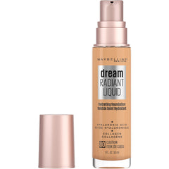 Maybelline Dream Radiant Liquid – flacon Cashew, hydratation durable et fini naturel.