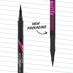 MAYBELLINE Eyestudio Master Precise, pointe ultra-fine, contrôle précis en un seul passage.