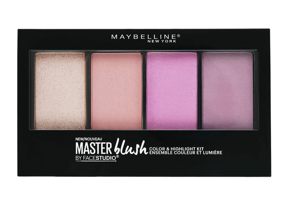Palette Maybelline Facestudio Master Blush pour pommettes éclatantes et personnalisables.