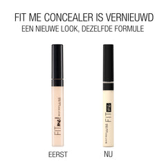 Maybelline Fit Me Concealer texture légère prête à être appliquée.