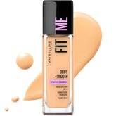Maybelline Fit Me Dewy + Smooth – texture hydratante pour un teint naturel et lumineux