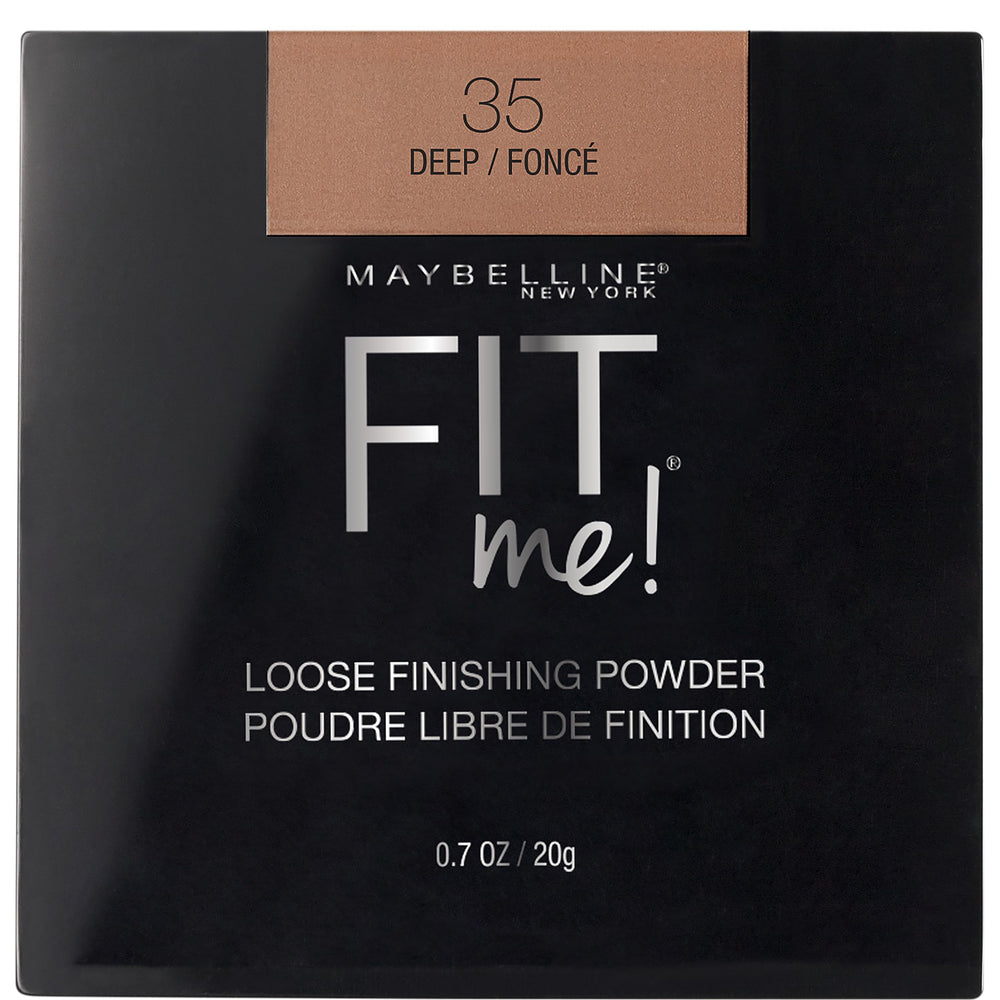 Maybelline Fit Me Poudre Libre: appliquer avec pinceau pour une finition naturelle.