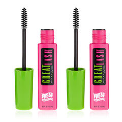 MAYBELLINE Great Lash Waterproof Mascara, brosse volumisante offrant volume et définition.