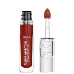 Maybelline Hyaluron Huile Lèvres – bouteille élégante apportant hydratation et brillance.