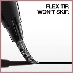Hyper Easy Eyeliner MAYBELLINE offre une glisse douce pour un trait net.