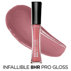 Maybelline Infallible Gloss – brillance 8 heures pour une allure soignée toute la journée.
