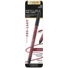 Maybelline Infallible Pro-Last échantillon Bourgogne – texture crème illustrée