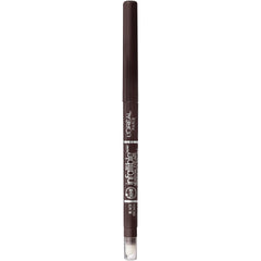 Maybelline Infallible stylo yeux mécanique avec aiguiseur intégré, application fluide et longue tenue.