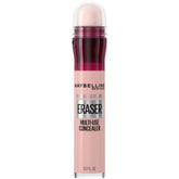 Maybelline Instant Age Rewind concealer avec applicateur visible, application précise.