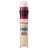 Maybelline Instant Age Rewind: bouteille et eponge pour une application douce autour des yeux