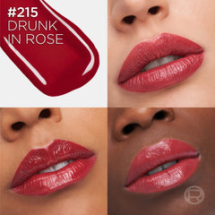 Application précise Maybelline Lacque Resistance Rose 215 pour une couleur ciblée.