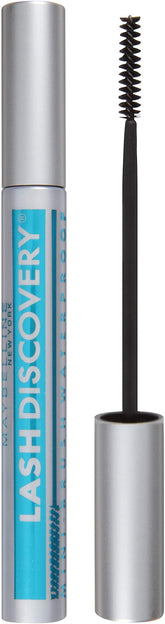 MAYBELLINE Lash Discovery — mini-brosse pour atteindre chaque cil, mascara imperméable.