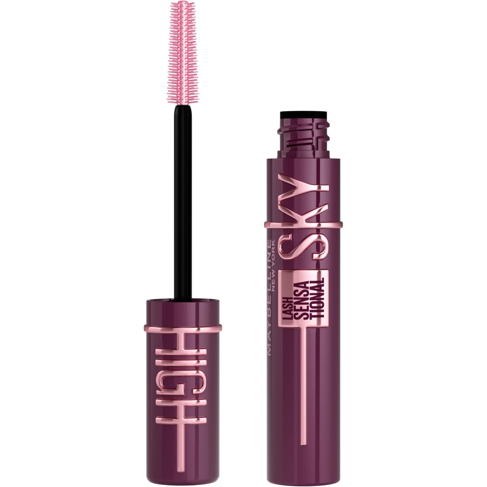 Mascara Maybelline Lash Sensational Sky High avec brosse Flex Tower volumisant et définissant les cils