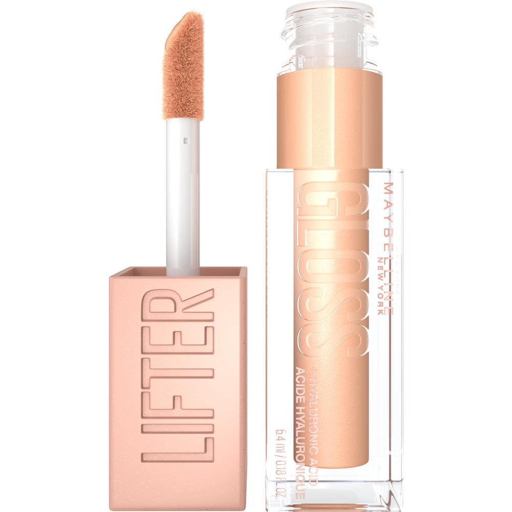 Maybelline Lifter Gloss Bronzed Soleil sur lèvres avec brillance et hydratation
