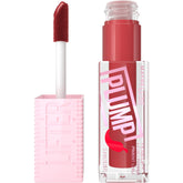 MAYBELLINE Lifter Gloss Plump avec embout XL et piment pour lèvres repulpées.