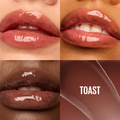 Maybelline Lifter Gloss Toast, hyaluronique, lissage des lèvres et aspect hydraté